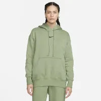 Nike Sportswear Phoenix Fleece жіноча оверсайз Pullover Толстовка з капюшоном колір зелений