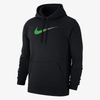 Nike Club мужские для гольфа Fleece Pullover Толстовка с капюшоном цвет черный