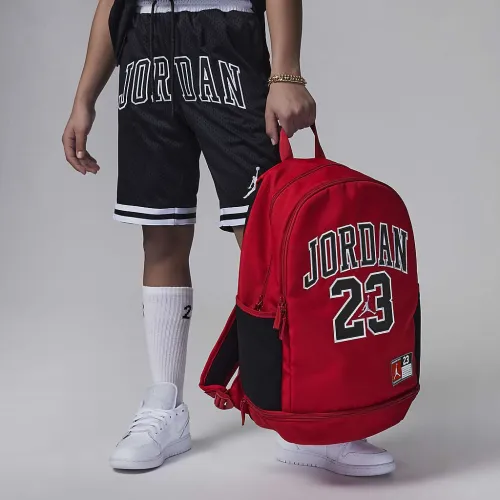 Nike Jordan Jersey Big дитячі наплічник (27L) колір червоний
