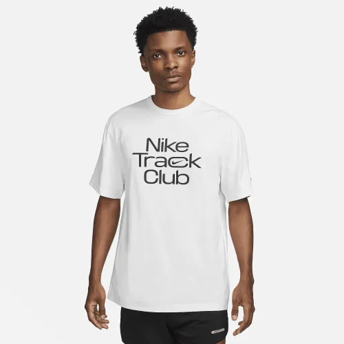 Nike Track Club чоловічі Dri-FIT Short-Sleeve Running Top колір білий