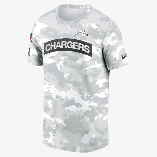 Los Angeles Chargers Salute to Service Edge Arch чоловічі Nike Dri-FIT NFL футболка колір білий