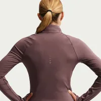 Nike Swift женская Dri-FIT Full-Zip Mid-Layer Running Top цвет фиолетовый