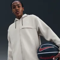 Nike Sabrina Dri-FIT Loose Full-Zip баскетбольні Толстовка з капюшоном колір коричневий