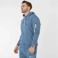 Кофта/футболка Alpha Industries Organics EMB Hoody 118350671 - Голубая