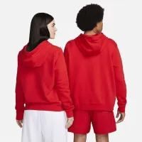 Nike Sportswear Club Fleece жіноча Pullover Толстовка з капюшоном колір червоний