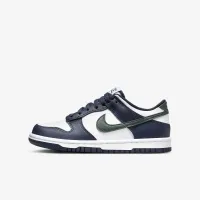 Nike Dunk Low Big детские Кроссовки синий