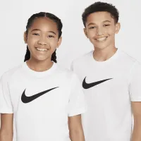 Nike Legend Big дитячі Dri-FIT футболка колір білий