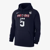 UConn Paige Bueckers Club Fleece чоловічі Nike College Pullover Толстовка з капюшоном блакитний