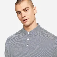 Nike Dri-FIT Player чоловічі Striped для гольфу Polo блакитний