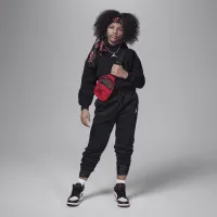 Nike Jordan Icon Play Pullover Толстовка с капюшоном Big Kids Толстовка с капюшоном цвет черный