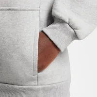 Nike CR7 Club Fleece Big детские Soccer Толстовка с капюшоном цвет серый