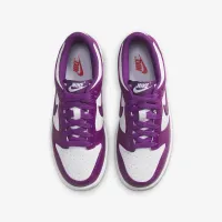 Nike Dunk Low Big детские Кроссовки цвет белый