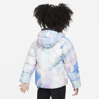 Nike Swoosh Chevron Puffer Jacket Little Kids Jacket Multi-Color
