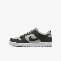 Nike Dunk Low Big детские Кроссовки цвет серый