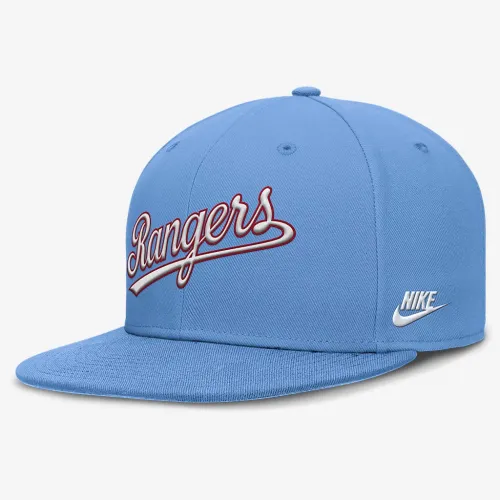 Texas Rangers Cooperstown True мужские Nike Dri-FIT MLB Fitted Hat синий