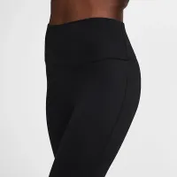 Nike One Seamless Front женская С высокой Талией Full-Length лосины цвет черный