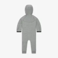 Nike Sportswear Tech Fleece Hooded Coverall Baby Coverall цвет серый