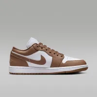 Nike Air Jordan 1 Low женская Кроссовки цвет коричневый