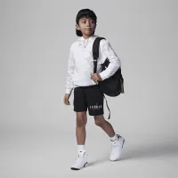 Nike Jordan Essentials Little детские Graphic Mesh шорты цвет черный