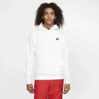 Nike Sportswear Club Fleece Pullover Толстовка з капюшоном колір білий