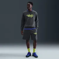 Nike Sportswear Club мужские Fleece Crew цвет серый