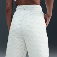 Nike Sportswear Phoenix Fleece женская оверсайз С высокой Талией Jacquard Pants цвет белый
