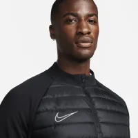 Nike Academy Winter Warrior мужские Therma-FIT 1/2-Zip Soccer Top цвет черный