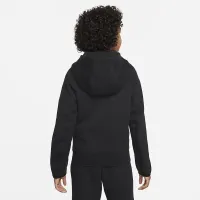 Nike Sportswear Tech Fleece Big дитячі (для хлопчиків) Full-Zip Толстовка з капюшоном колір чорний