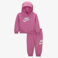 Nike Sportswear Club Fleece Baby (12-24M) Толстовка з капюшоном комплект Pink