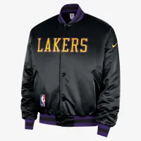 Los Angeles Lakers City Edition мужские Nike NBA Premium Куртка цвет черный