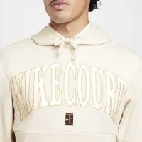 NikeCourt Heritage чоловічі Dri-FIT Fleece Tennis Толстовка з капюшоном колір коричневий
