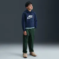 Nike Sportswear Club Fleece Big детские Толстовка с капюшоном синий