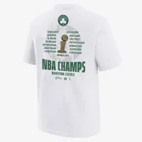 Boston Celtics Big детские Nike NBA футболка цвет белый