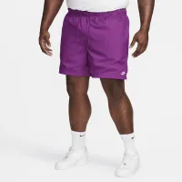 Nike Club чоловічі Woven Flow шорти колір фіолетовий