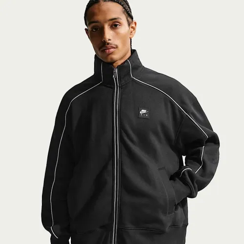 Nike Air мужские Fleece Track Куртка цвет черный