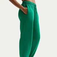 Nike Sportswear Club Fleece женская Mid-Rise оверсайз Sweatpants цвет зеленый