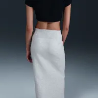 Nike Sportswear Tech Fleece женская Slim Maxi юбка цвет серый