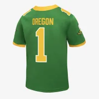 Oregon Big дитячі Nike College Football Replica Jersey колір зелений
