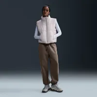Nike Sportswear Phoenix Fleece жіноча З високою талією оверсайз Sweatpants колір коричневий