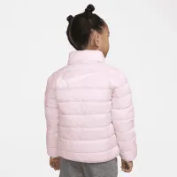 Nike Solid Puffer Jacket Little Kids' Jacket Pink