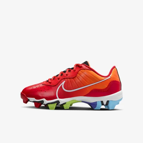 Nike Alpha Huarache 4 Keystone Big дитячі бейсбольні бутси колір червоний