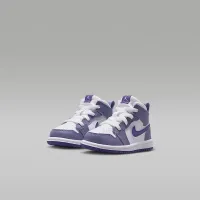 Nike Jordan 1 Mid Baby/Toddler Кросівки колір фіолетовий