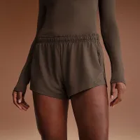 NikeSKIMS Airy жіноча Mini шорти колір коричневий