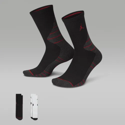 Nike Jordan Dri-FIT Crew носки (2 пары) Big детские носки цвет белый