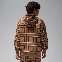 Nike Jordan Essentials чоловічі Fleece Pullover Толстовка з капюшоном колір коричневий