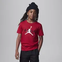 Nike Jordan Big дитячі футболка колір червоний