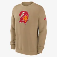 Tampa Bay Buccaneers Swing Pass Rewind Club чоловічі Nike NFL Pullover Crew колір коричневий