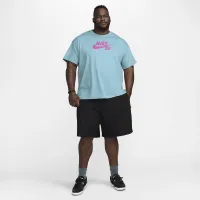 Nike SB мужские Logo Skate футболка синий