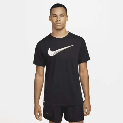 Nike Dri-FIT Men’s Swoosh Training T-Shirt Black