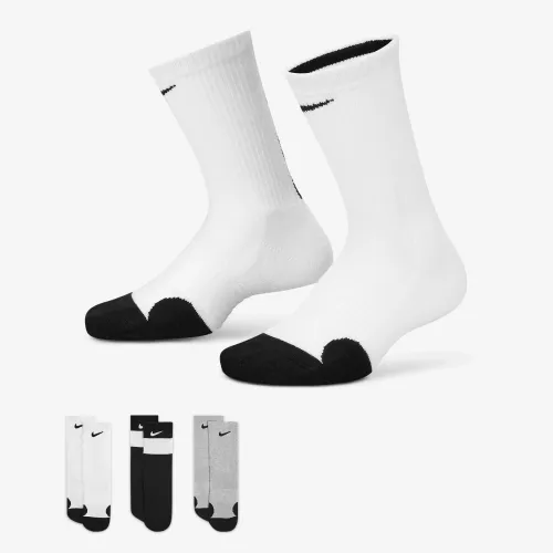 Nike Elite Crew носки (3 пары) Little детские носки цвет серый